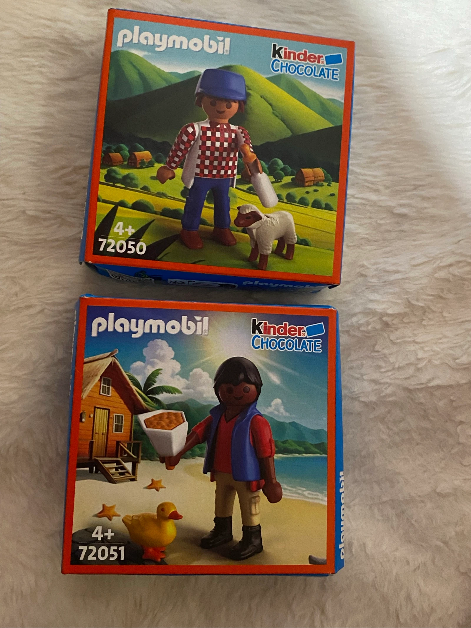 Lot de deux boîtes Playmobil